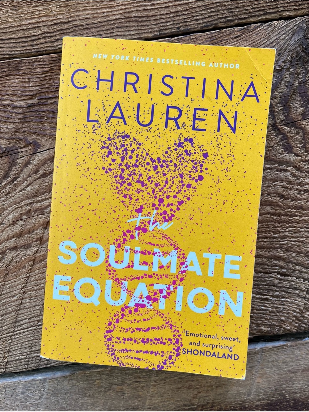 Christina Lauren The Soulmate Equation - paperback novel